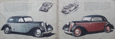 DKW Auto-Union Modelprogram 1938 Carbrochure (6329)